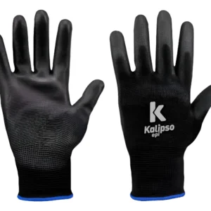 Luvas P.U Preta Kalypso CA-15272