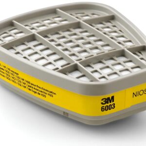 Cartucho Químico 6003 Para Vapores Orgânicos E Ácidos 3M